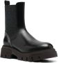 Brunello Cucinelli elasticated-side panels leather boots Black - Thumbnail 2