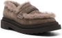 Brunello Cucinelli faux-shearling suede loafers Brown - Thumbnail 2