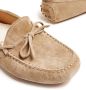 Brunello Cucinelli Kids bow-detail calf suede loafers Neutrals - Thumbnail 2