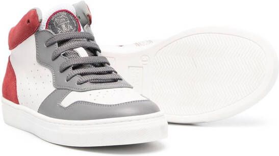 Brunello Cucinelli Kids colour-block sneakers Grey