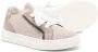 Brunello Cucinelli Kids knitted panelled sneakers Neutrals - Thumbnail 2