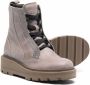 Brunello Cucinelli Kids lace-up ankle boots Grey - Thumbnail 2