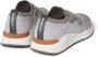 Brunello Cucinelli Kids lace-up fabric sneakers Grey - Thumbnail 3