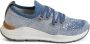 Brunello Cucinelli Kids lace-up knitted sneakers Blue - Thumbnail 2