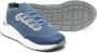 Brunello Cucinelli Kids lace-up low-top sneakers Blue - Thumbnail 2