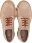 Brunello Cucinelli Kids lace-up suede loafers Brown - Thumbnail 3