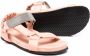 Brunello Cucinelli Kids silver-studded touch-strap sandals Pink - Thumbnail 2