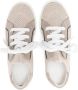 Brunello Cucinelli Kids sock-ankle lace-up sneakers Gold - Thumbnail 3
