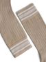 Brunello Cucinelli Kids stripe-detail cotton socks Neutrals - Thumbnail 2