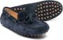 Brunello Cucinelli Kids suede deck shoes Blue - Thumbnail 2