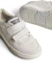 Brunello Cucinelli Kids touch-strap leather sneakers White - Thumbnail 4
