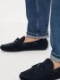 Brunello Cucinelli lace-detailed suede loafers Blue - Thumbnail 5