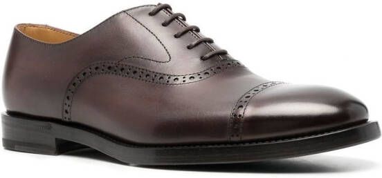 Brunello Cucinelli lace-up leather shoes Brown
