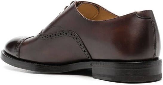 Brunello Cucinelli lace-up leather shoes Brown
