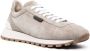 Brunello Cucinelli lace-up suede sneakers Grey - Thumbnail 2