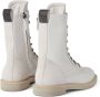 Brunello Cucinelli leather ankle boots White - Thumbnail 3