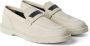Brunello Cucinelli leather suede loafers White - Thumbnail 2