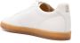 Brunello Cucinelli logo-embossed leather sneakers White - Thumbnail 3