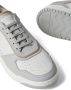Brunello Cucinelli logo-patch leather sneakers White - Thumbnail 4