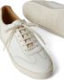 Brunello Cucinelli logo-print panelled low-top sneakers White - Thumbnail 4