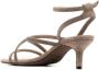 Brunello Cucinelli low-heel strap sandals Brown - Thumbnail 3
