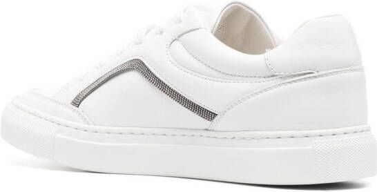 Brunello Cucinelli low-top lace-up sneakers White