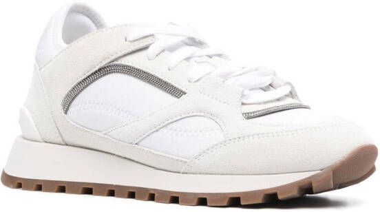 Brunello Cucinelli low-top lace-up sneakers White