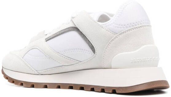 Brunello Cucinelli low-top lace-up sneakers White