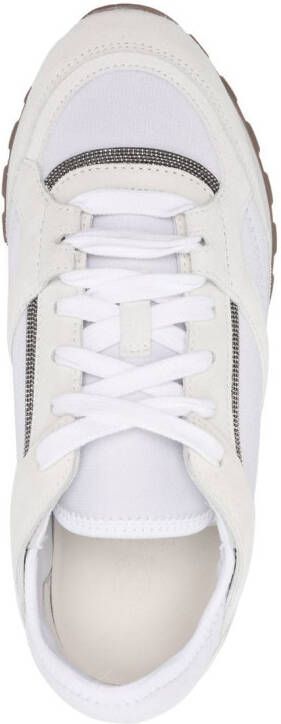 Brunello Cucinelli low-top lace-up sneakers White