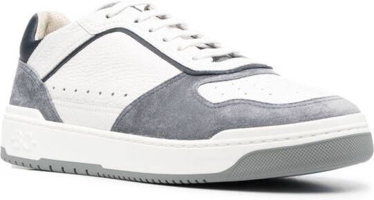 Brunello Cucinelli low-top panelled sneakers White