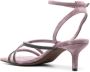 Brunello Cucinelli mid-heel strap sandals Purple - Thumbnail 3