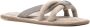 Brunello Cucinelli Monili-chain-detail suede sandals Grey - Thumbnail 2