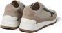 Brunello Cucinelli Monili-embellished panelled sneakers Brown - Thumbnail 3
