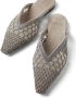 Brunello Cucinelli Monili-embellished slippers Brown - Thumbnail 4
