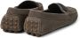 Brunello Cucinelli Monili-trim leather loafers Grey - Thumbnail 3