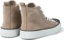 Brunello Cucinelli panelled lace-up sneakers Brown - Thumbnail 3