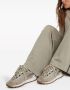 Brunello Cucinelli panelled lace-up sneakers Neutrals - Thumbnail 5