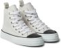 Brunello Cucinelli panelled lace-up sneakers White - Thumbnail 2