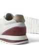 Brunello Cucinelli panelled leather sneakers White - Thumbnail 4