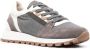 Brunello Cucinelli panelled low-top sneakers Grey - Thumbnail 2
