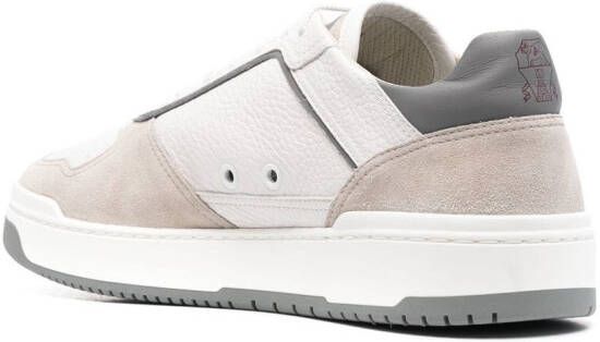 Brunello Cucinelli panelled low-top sneakers White