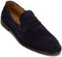 Brunello Cucinelli penny-slot suede loafers Blue - Thumbnail 2