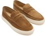 Brunello Cucinelli penny-slot suede loafers Brown - Thumbnail 4