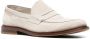 Brunello Cucinelli penny-slot suede loafers Neutrals - Thumbnail 2