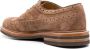 Brunello Cucinelli perforated suede brogues Brown - Thumbnail 3