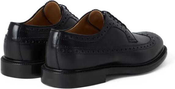 Brunello Cucinelli Mens Lace Up Shoes In Black