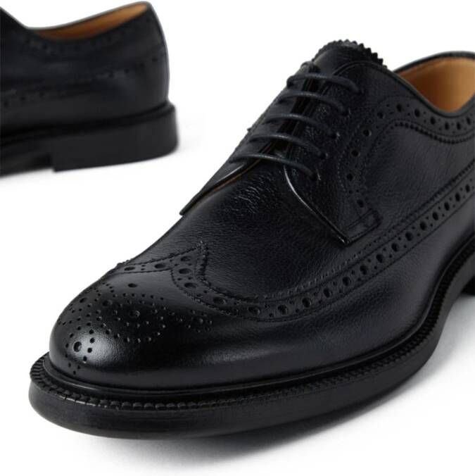 Brunello Cucinelli Mens Lace Up Shoes In Black