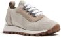 Brunello Cucinelli round-toe panelled sneakers Neutrals - Thumbnail 2