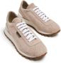 Brunello Cucinelli round-toe suede sneakers Neutrals - Thumbnail 5