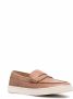 Brunello Cucinelli slip-on leather penny loafers Brown - Thumbnail 2